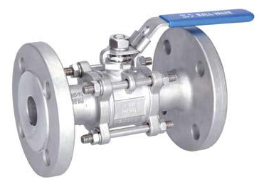 3PC FLANGE BALL VALVE